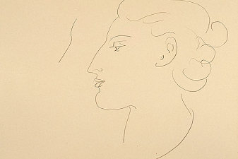 Woman in Profile (Turned to the Left)