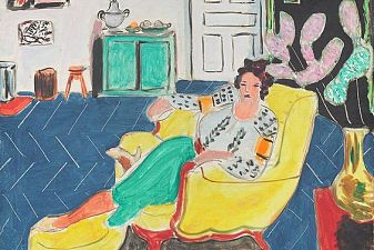 Woman Seated in An Armchair