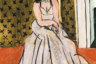 Woman with a Blue Hat