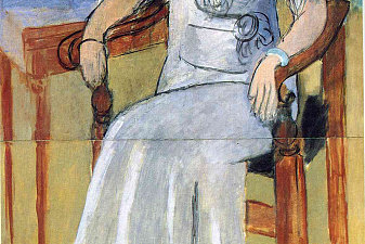 Woman with a White Dress