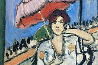 Woman with Umbrella