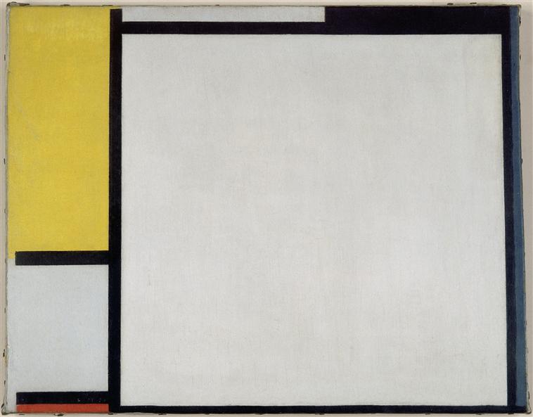 Composition with Red, Yellow and Blue 