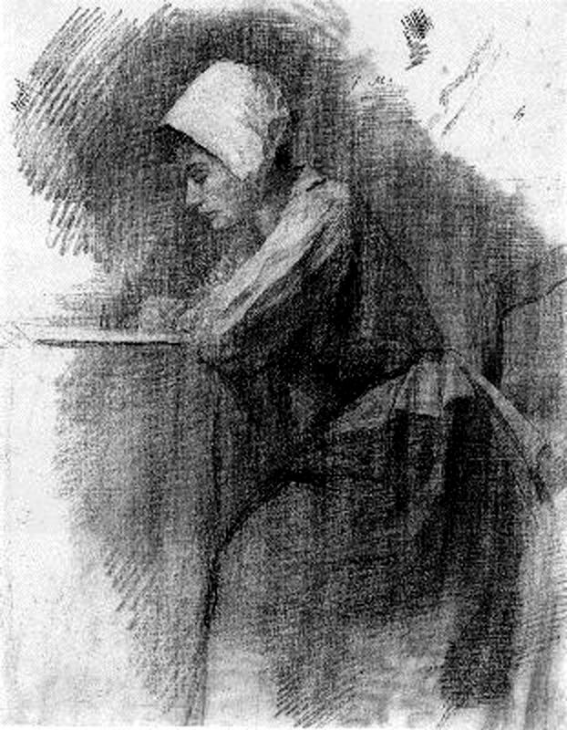 Girl Writing 