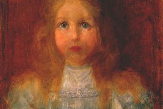 Portrait of a Girl with Flowers