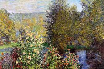 A Corner of the Garden at Montgeron