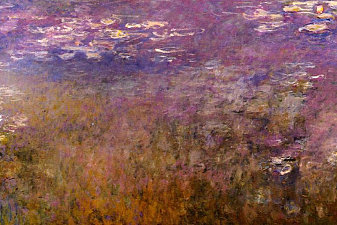 Agapanthus (center panel)