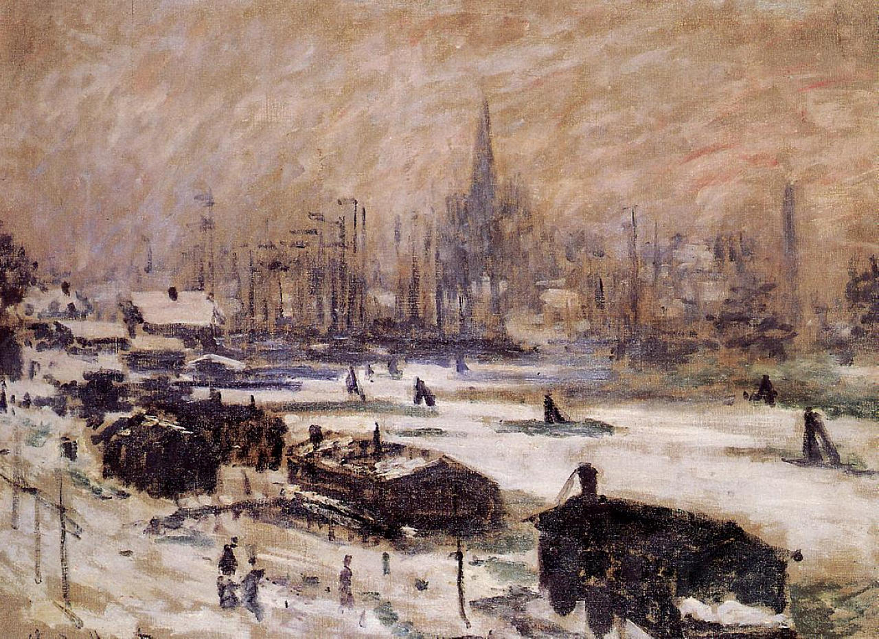 Amsterdam in the Snow 
