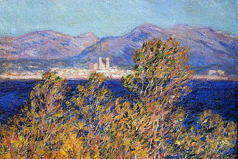 Antibes Seen from the Cape, Mistral Wind