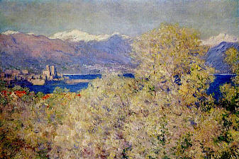 Antibes - View of the Salis Gardens