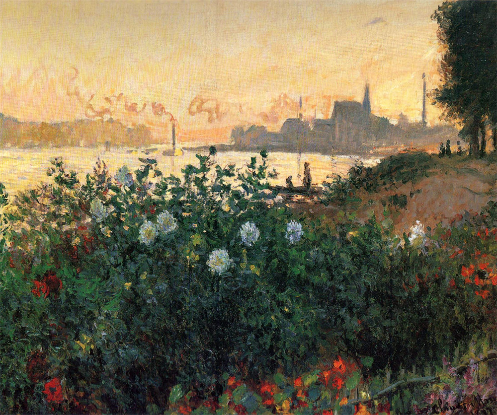 Argenteuil, Flowers by the Riverbank 