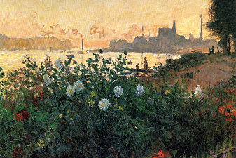 Argenteuil, Flowers by the Riverbank