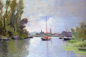 Argenteuil Seen from the Small Arm of the Seine