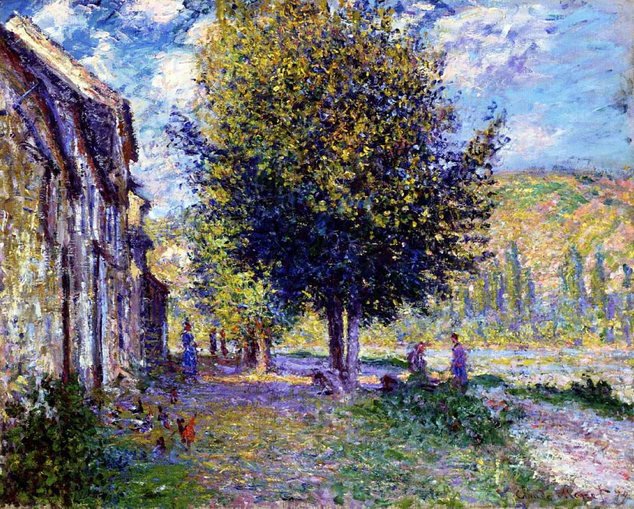 Banks of the Seine at Lavacourt 