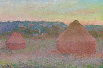 Stacks of Wheat (End of Day, Autumn)