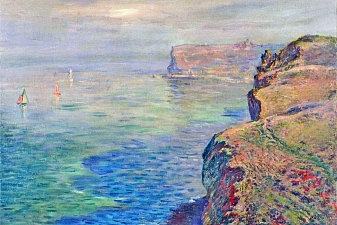 Cliff at Grainval near Fecamp