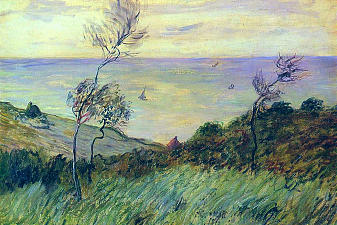 Cliffs of Varengeville, Gust of Wind