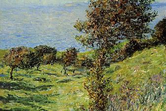 Cliffs of Varengeville, Gust of Wind