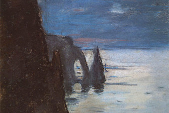 Etretat, the Needle Rock and Porte d'Aval