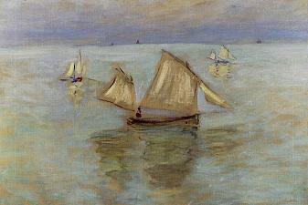 Fishing Boats at Pourville