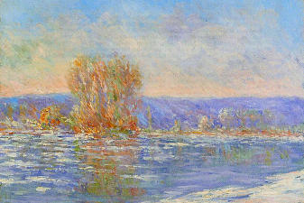 Floating Ice near Bennecourt