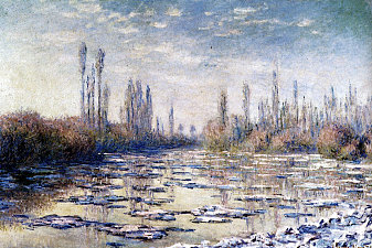 Floating Ice Near Vetheuil