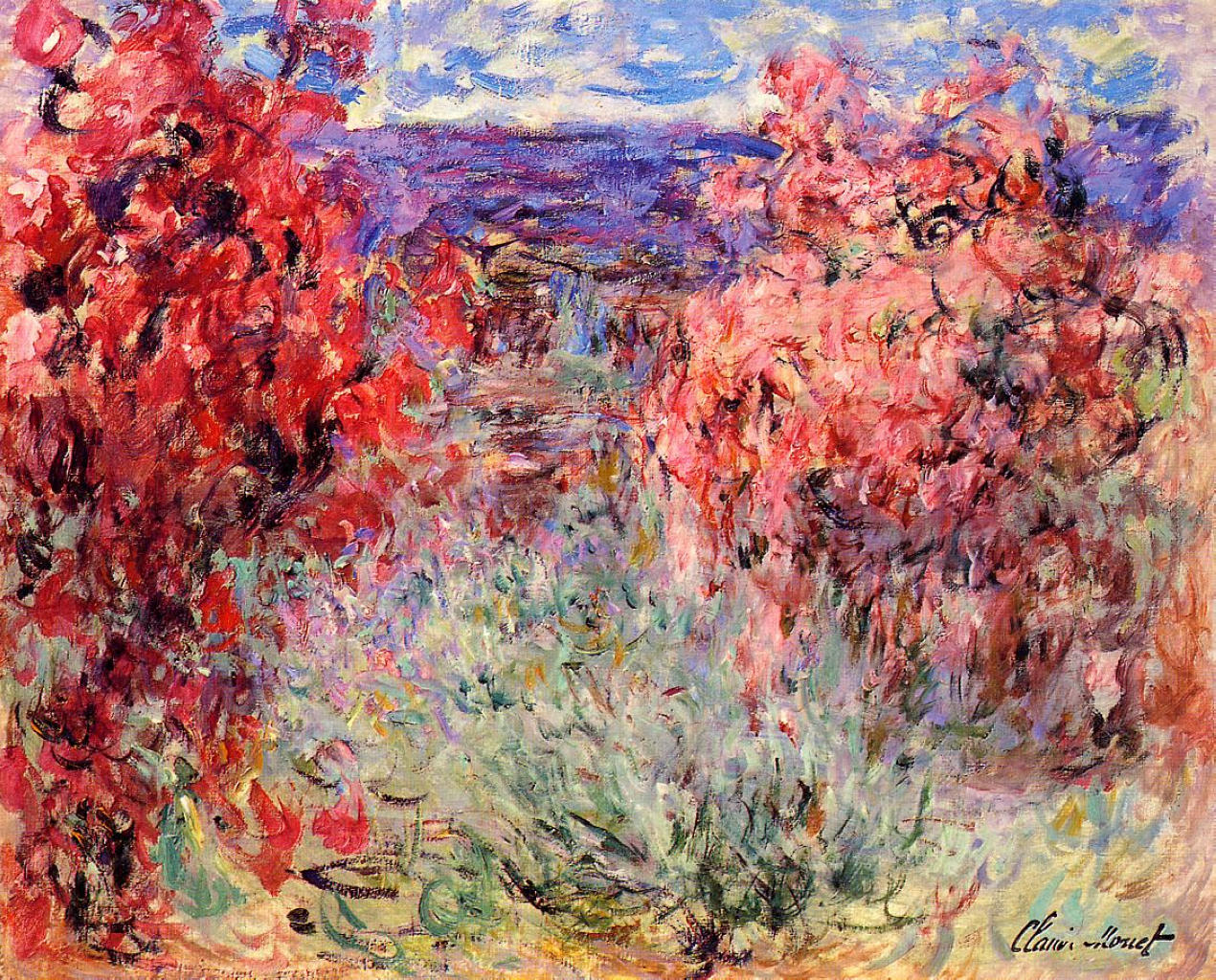 The House Among the Roses 