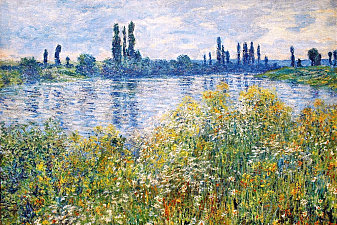 Flowers on the Banks of Seine near Vetheuil
