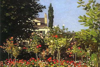 Garden in Bloom at Sainte-Addresse