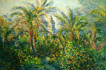 Garden in Bordighera, Impression of Morning