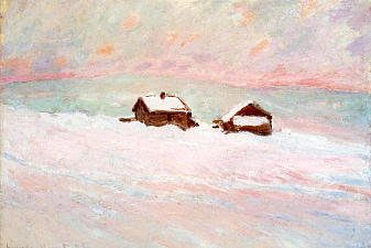 Houses in the Snow, Norway