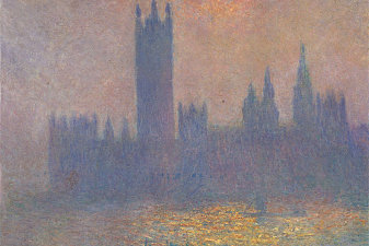 Houses of Parliament, Effect of Sunlight in the Fog