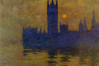 Houses of Parliament, Sunset 02