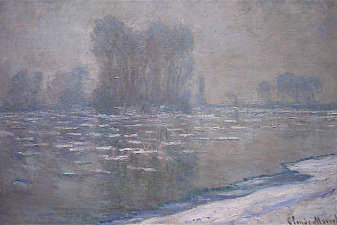Ice Floes, Misty Morning