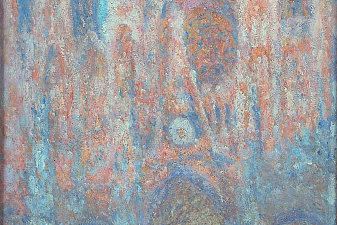 Rouen Cathedral, red, Sunlight