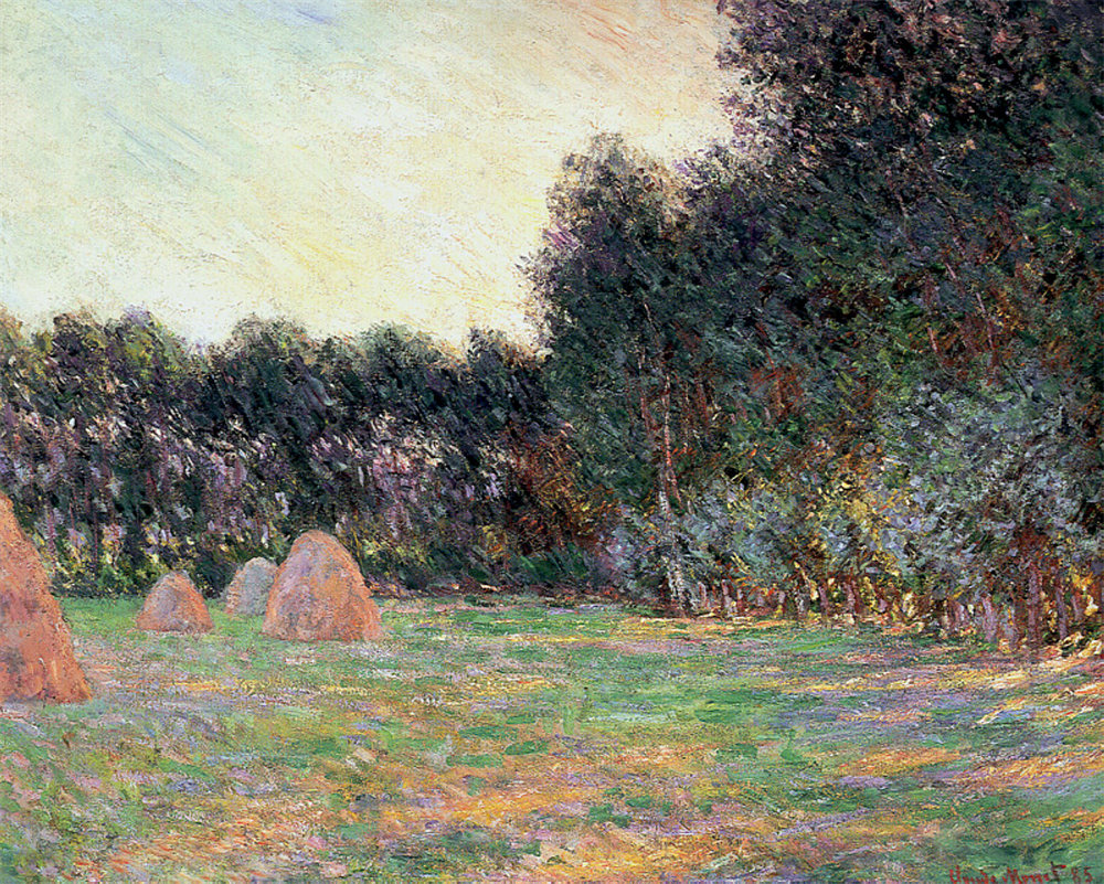 Meadow with Haystacks near Giverny 