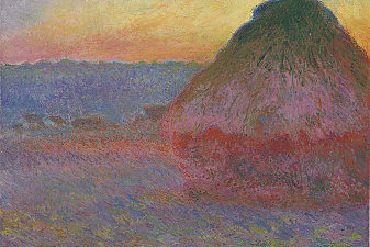 Grainstack in the Sunlight