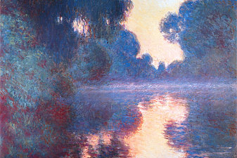 Misty Morning on the Seine in Bue