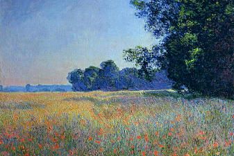 Oat and Poppy Field, Giverny