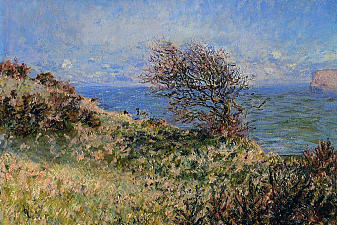 On the Cliff at Fecamp