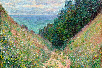Path at La Cavee, Pourville