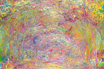 Path under the Rose Trellises