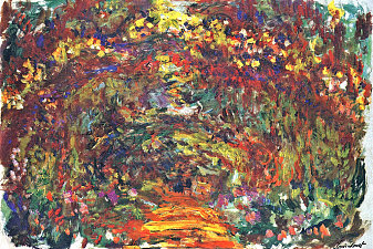 Path under the Rose Trellises, Giverny