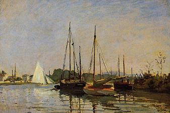 Pleasure Boats, Argenteuil, c.1872-3 (oil on canvas)