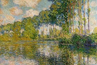 Poplars On The Banks Of The River Epte