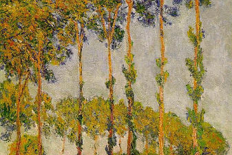 Poplars, Row in Autumn