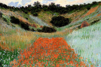 Poppy Field in a Hollow near Giverny