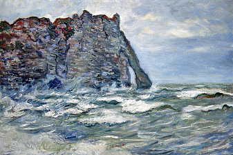 Port d`Aval, Rough Sea