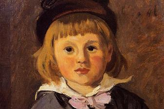 Portrait of Jean Monet Wearing a Hat with a Pompom