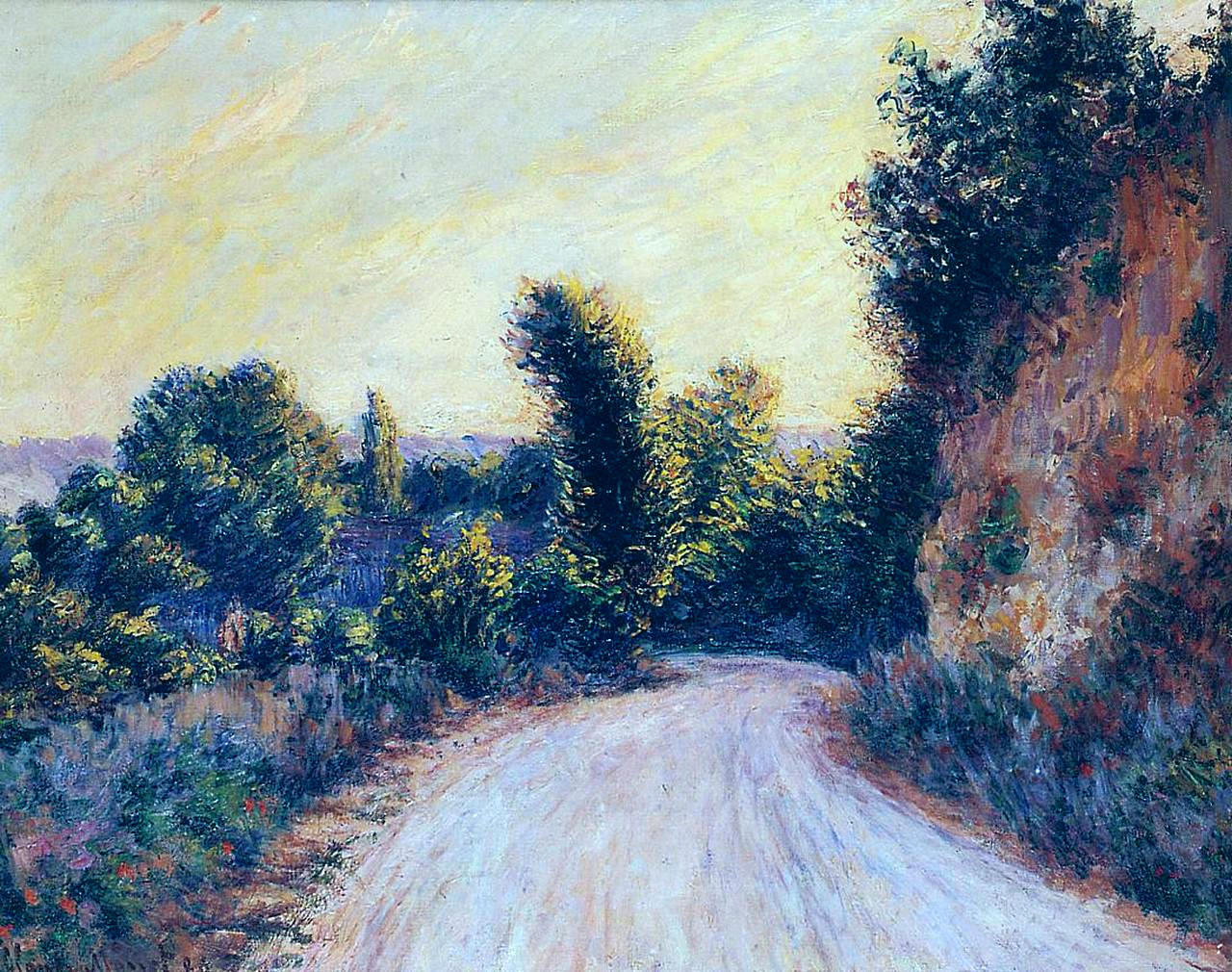 Road near Giverny 