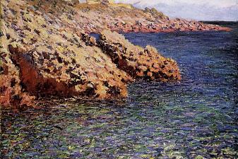 Rocks on the Mediterranean Coast